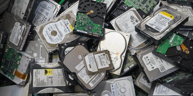 hard drives media recycling WEEE