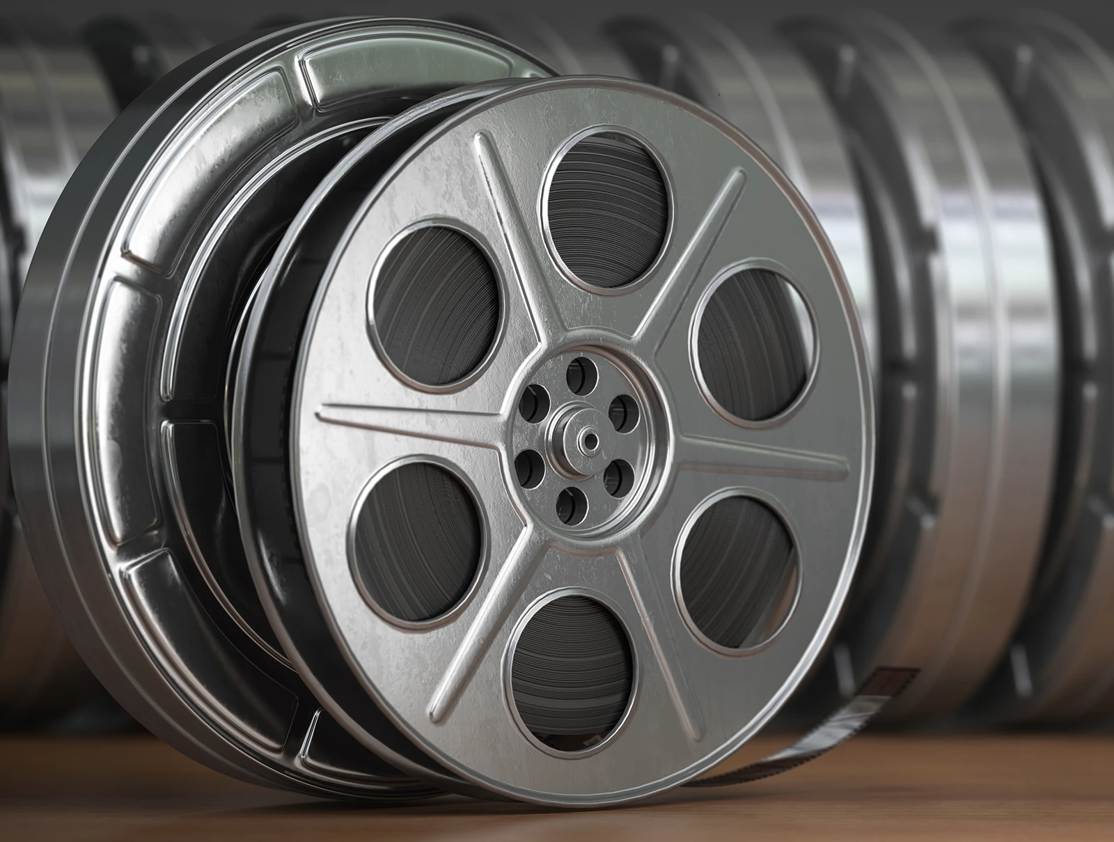 Film storage in Vernon California facility