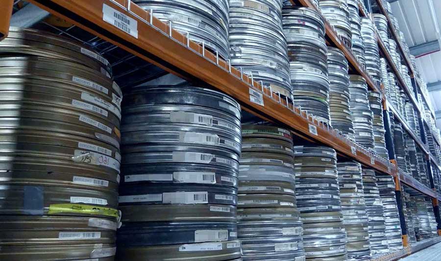 Film storage in essential vaults in the United Kingdom