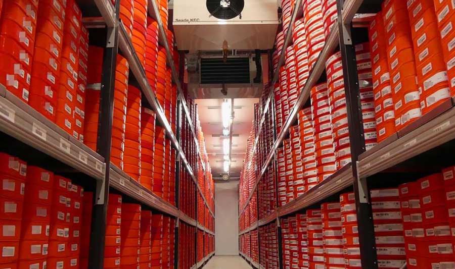 tape storage in exlusive vault