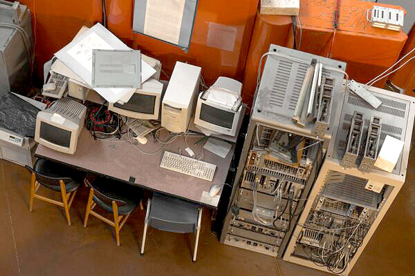 Old Computers to be disposed of